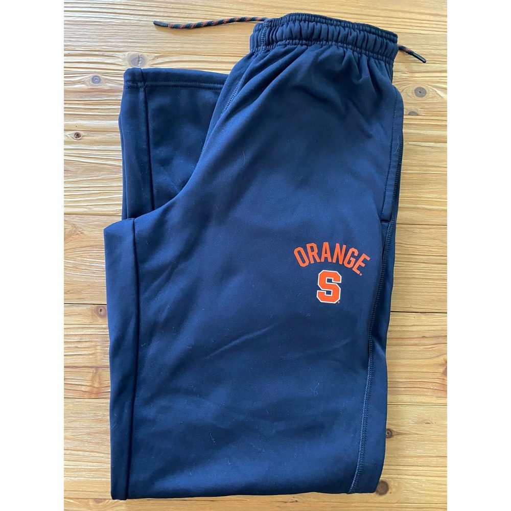 Nike Syracuse Navy Therma-Fit Warm Up Basketball Track Pants Mens Size M